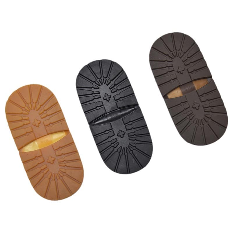 Martin boot plum blossom pattern shoe sole forefoot patch sole sticker quiet anti-slip durable shoe repair accessory material