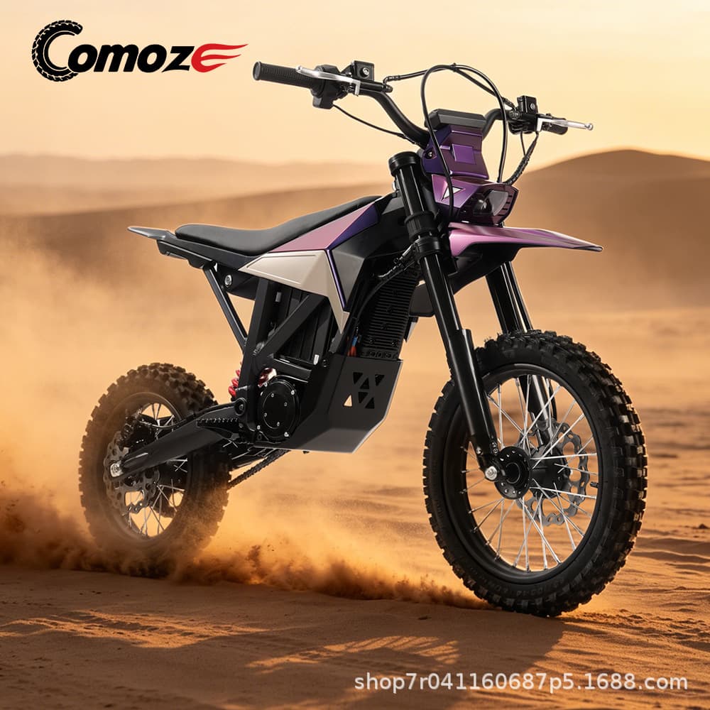 Coolmoss Overseas Direct Shipment Hot-Selling 60V25Ah High-Power Off-Road Motorcycle with Deceleration Motor and High-Performance Electric Vehicle