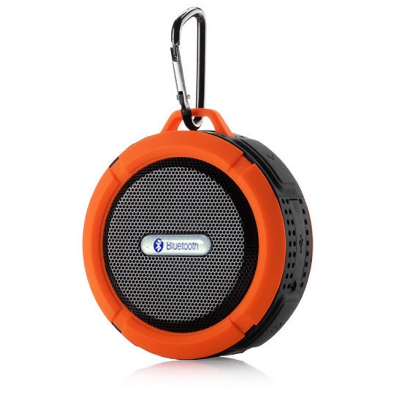 BTS-C6 Outdoor Portable Wireless Bluetooth Speaker Waterproof Suction Cup Mini Bluetooth Speaker with Card Slot for Phone and Car
