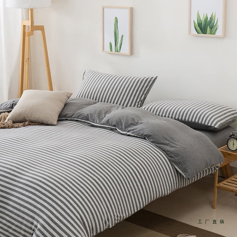 Custom-made cotton jersey duvet cover, Class A Xinjiang cotton, 100% cotton, suitable for naked sleeping, made for home use, double cotton duvet cover.