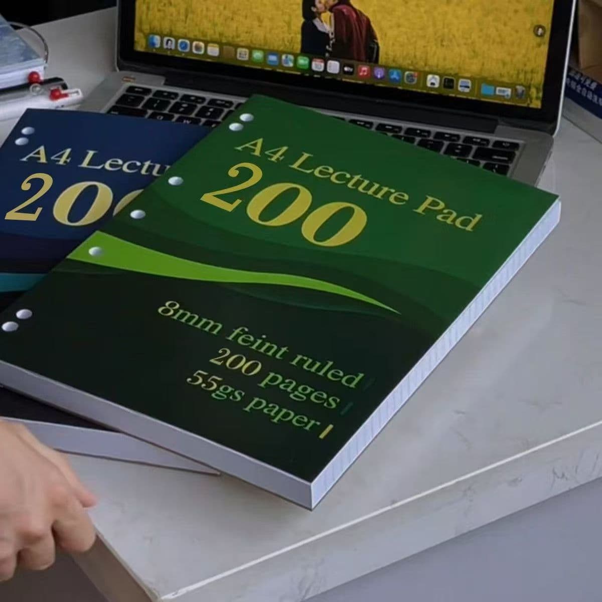 Ultra-thin and crisp notebook for export, high appearance, specially designed for students preparing for postgraduate entrance exams, thick draft paper for note-taking and practice