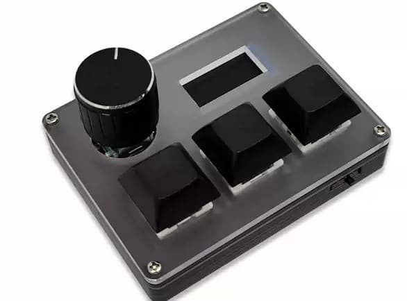 SayoDevice Custom Magnetic Axis Gaming Keyboard Knob 3-Key Customization