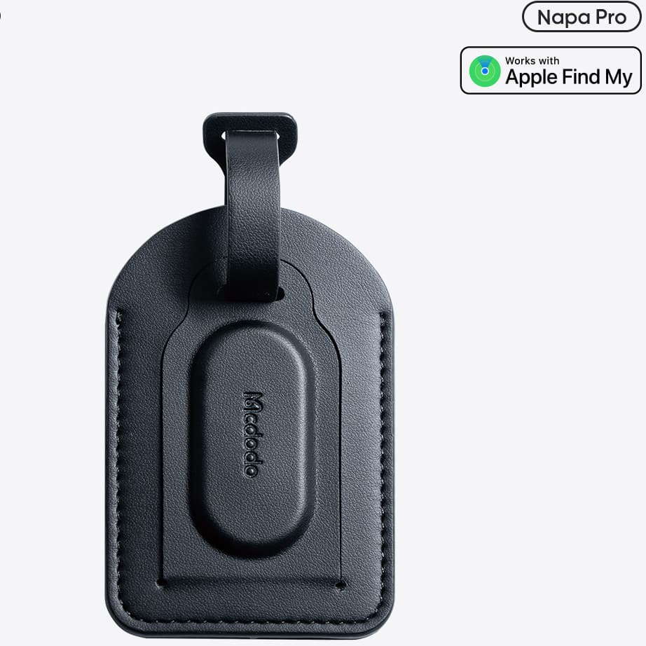 Maiduoduo Portable Luggage Finder Global Tracking Imitation Lost Valuables Notification Anti-Lost Leather