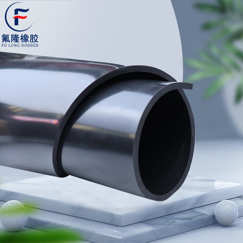 Non-Standard Multi-Specification Square Fluorine Rubber Sheet, Custom Oil-Resistant Rubber Sheet Manufacturer Wholesale High-Temperature Insulating Fluorine Rubber Sheet