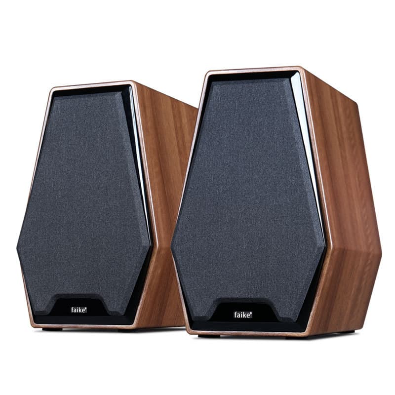 FAIKE CH680 Passive HIFI Bookshelf Speakers High Power Desktop 2.0 Tube Amplifier Combo Audio System
