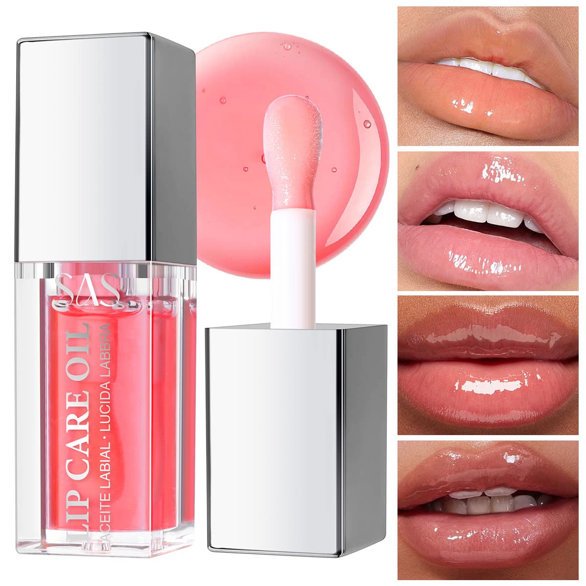 SAS European and American foreign trade cross-border Amazon best-selling brightening and moisturizing lip oil SLG010