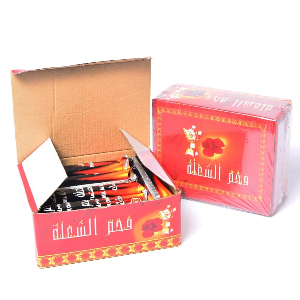 Hookah Charcoal Quick-Light Carbon Fruitwood Charcoal 33mm Outdoor BBQ Household Charcoal Smokeless Carbon Machine-Made Charcoal Hookah Special Charcoal