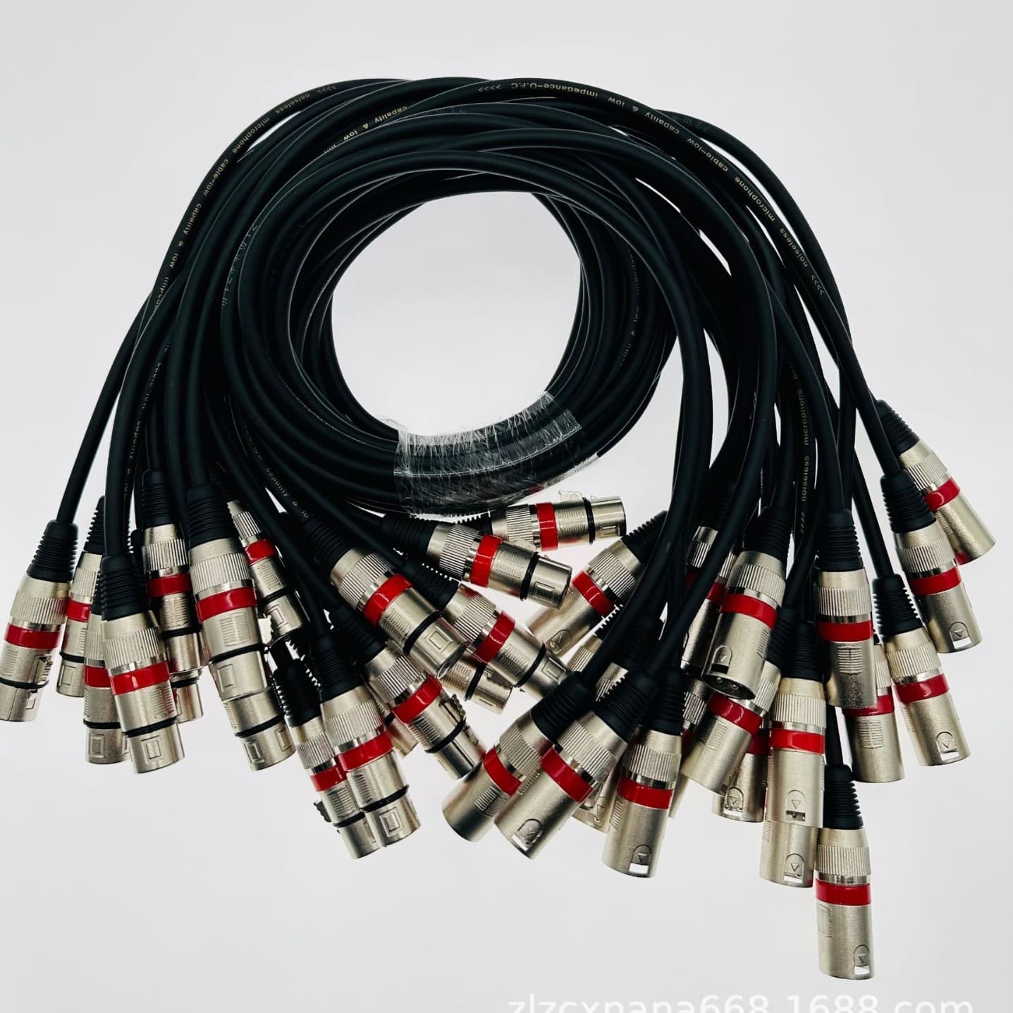 XLR Male to Female Cable Microphone Balanced Line Mixer Mic Connection Cable Guitar Multi-Core