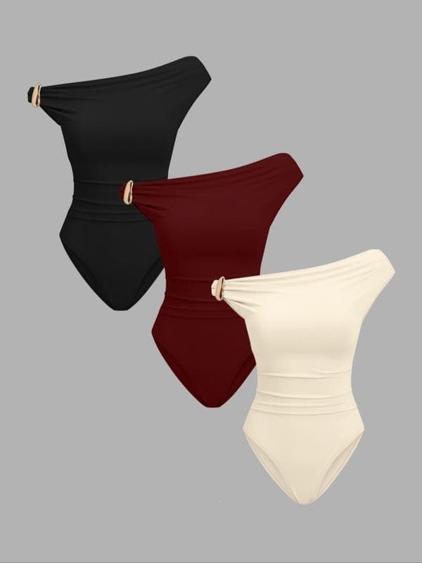 Women's 3-Piece Fall Winter Set Fashionable Elastic Comfort