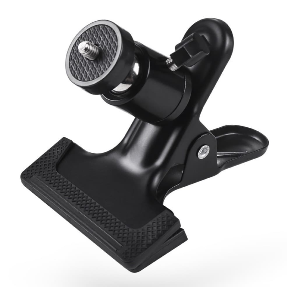 Super clamp gimbal, flash bracket, background clamp, fill light aluminum head, gimbal super clamp