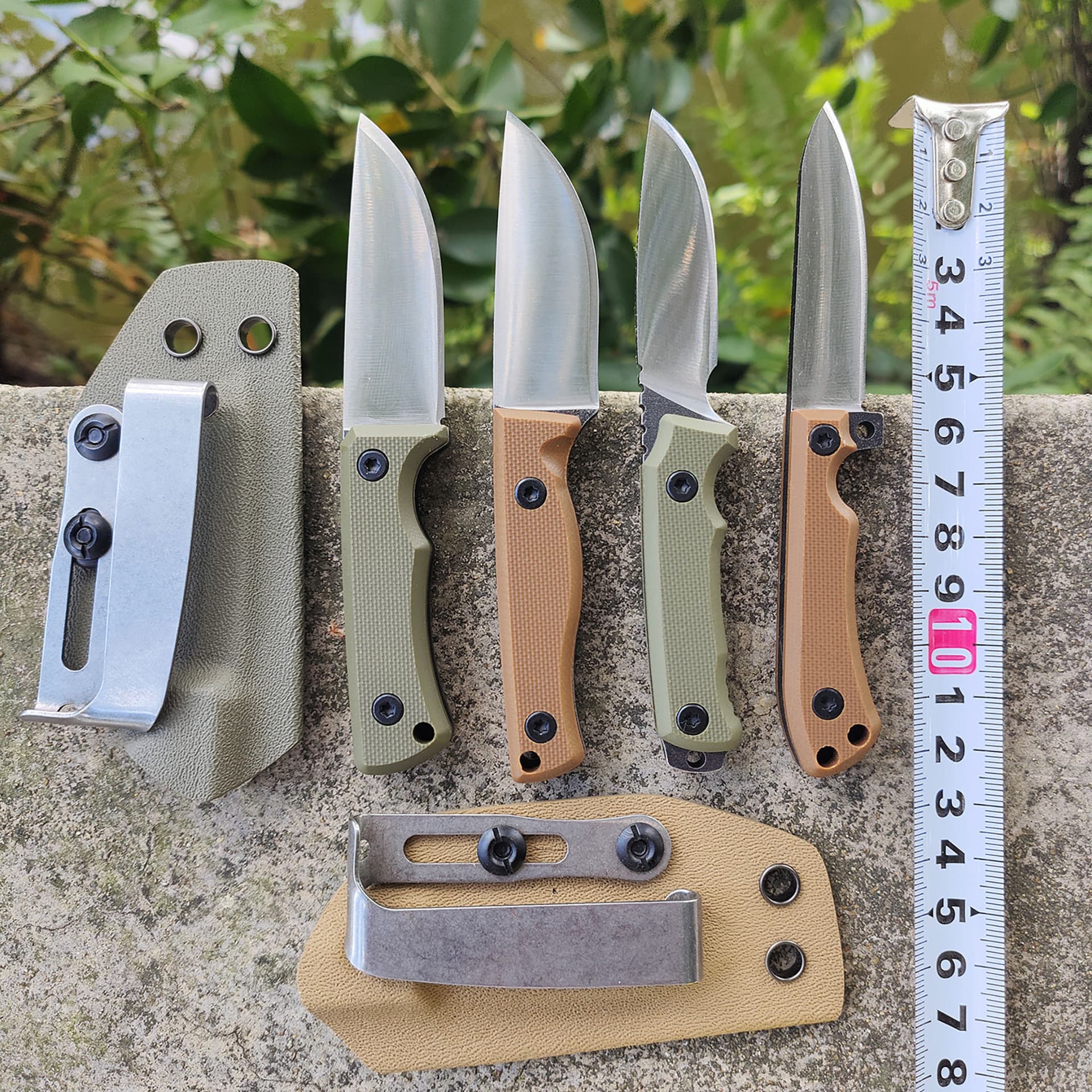 Federal Factory Outdoor Knife Camping Knife Survival Knife Straight Knife Self-Defense Knife Handle Meat Knife