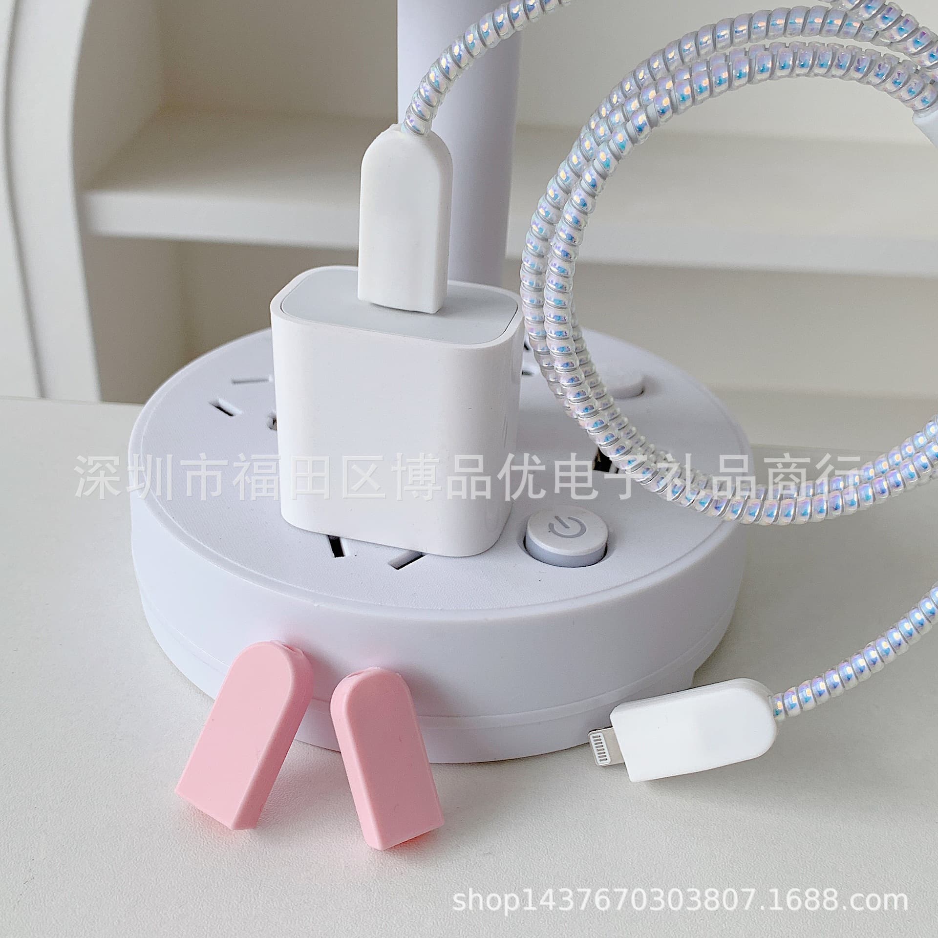 1820W data cable silicone protective sleeve compatible with Apple, Huawei, Redmi, Honor data cable protective case DIY material