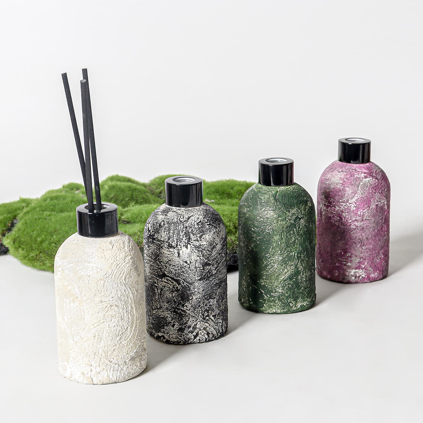 Cross-border fireless aromatherapy bottle household indoor rattan essential oil diy volatile liquid diffuser fragrance creative aromatherapy ornaments