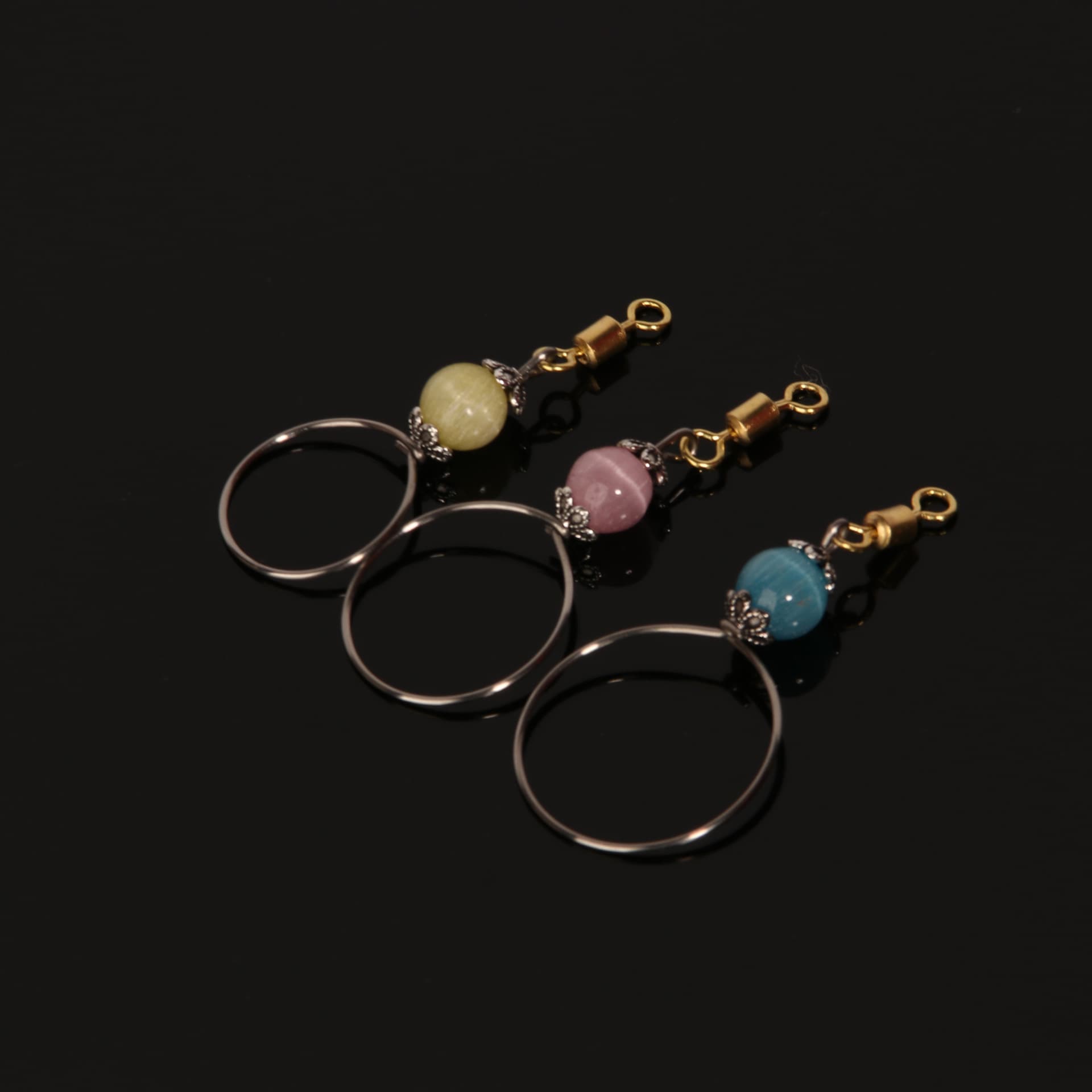 Myna Budgie Bird Neck Collar Rose-ringed Parakeet Cockatiel Parrot Neck Ring Stainless Steel Bird Chain Training Tool Live Knot