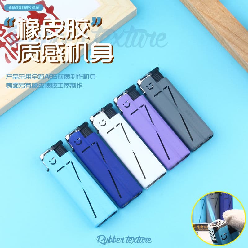 [99% Positive Rating] Genuine Windproof Lighter Direct Impact Refillable Flame Laser Engraving Metal Durable Wholesale