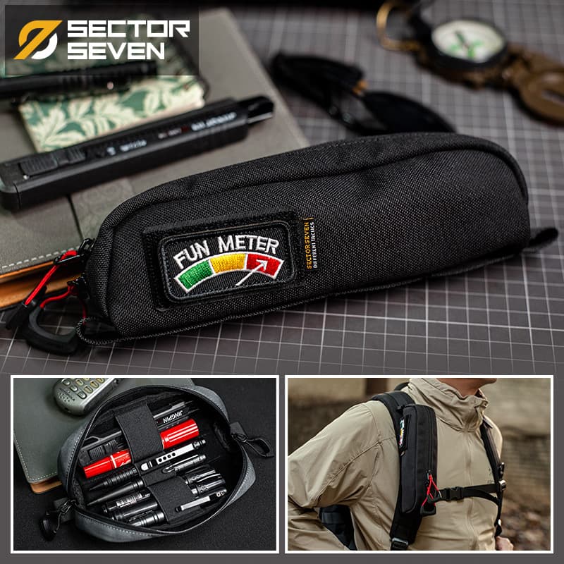 Zone 7 Firefly Tactical Pen Pouch Outdoor Backpack Expansion Tool Attachment Bag Sunglasses Storage Pouch