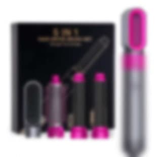Hair Volumizing Curling Straightening Blow-Dry Brush Hair Dryer Auto Curling 5-in-1 Multi-Function Home All-in-One Machine