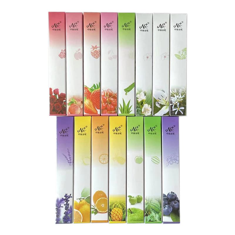 Chinese registered nail nourishing pen N+ nail cuticle oil pen, nail oil 15 scent, anti-hangnail rotating cuticle care