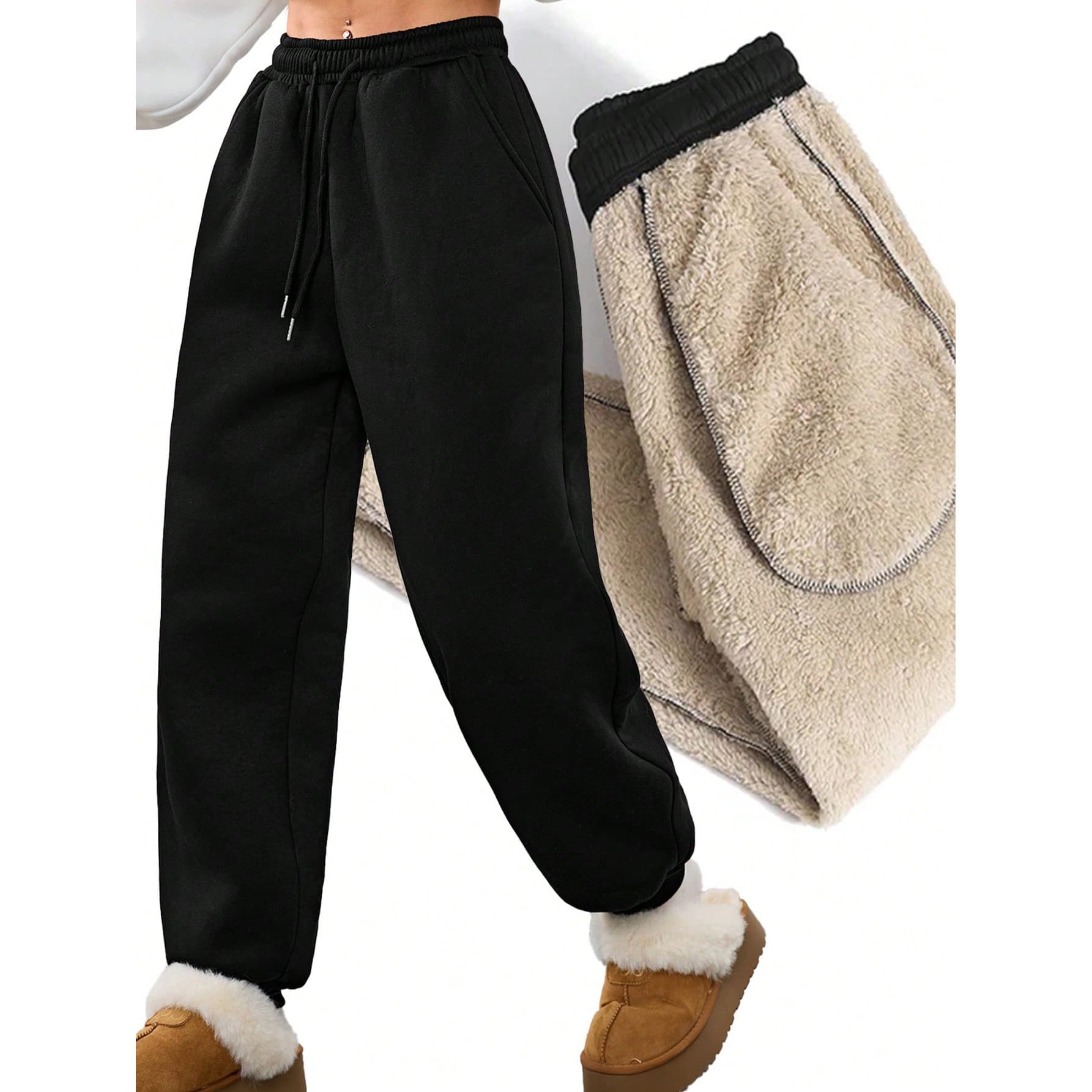 American niche retro simple casual pants for women cross-border foreign trade 2025 new loose trendy versatile long pants