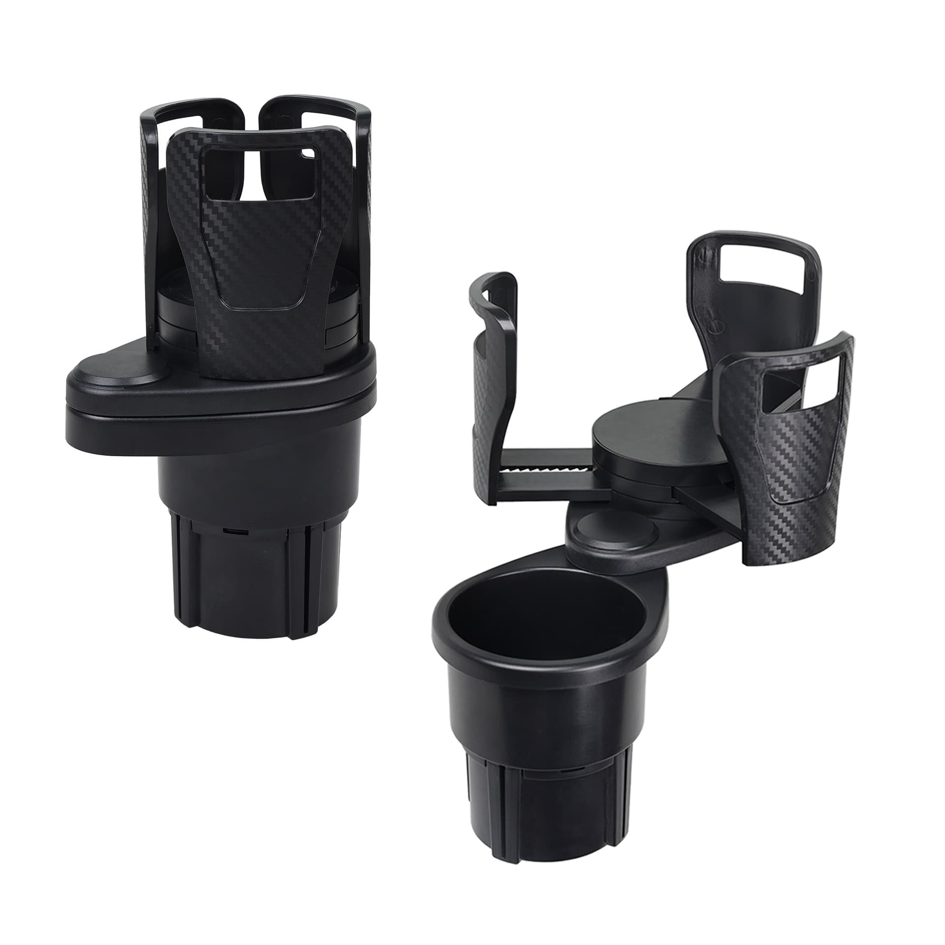 Creative Car Multi-Function 5-in-1 Cup Holder 2 Beverage Rack Car Cup Seat Interior Plastic Instant Noodle Storage Rack