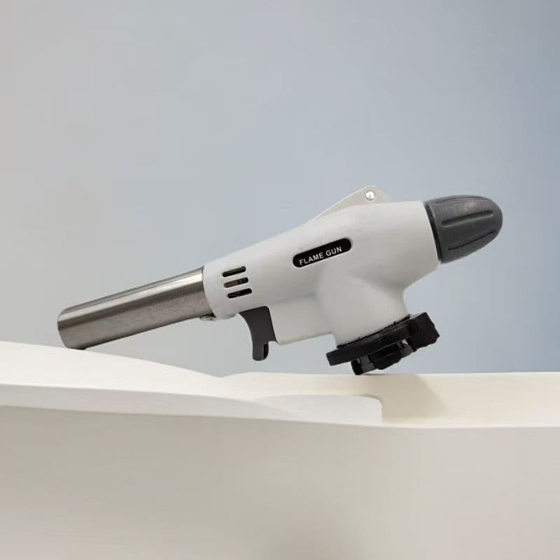 Cassette gas tank flame gun spray gun head gas household burning pig hair igniter baking welding gun high temperature outdoor lighter
