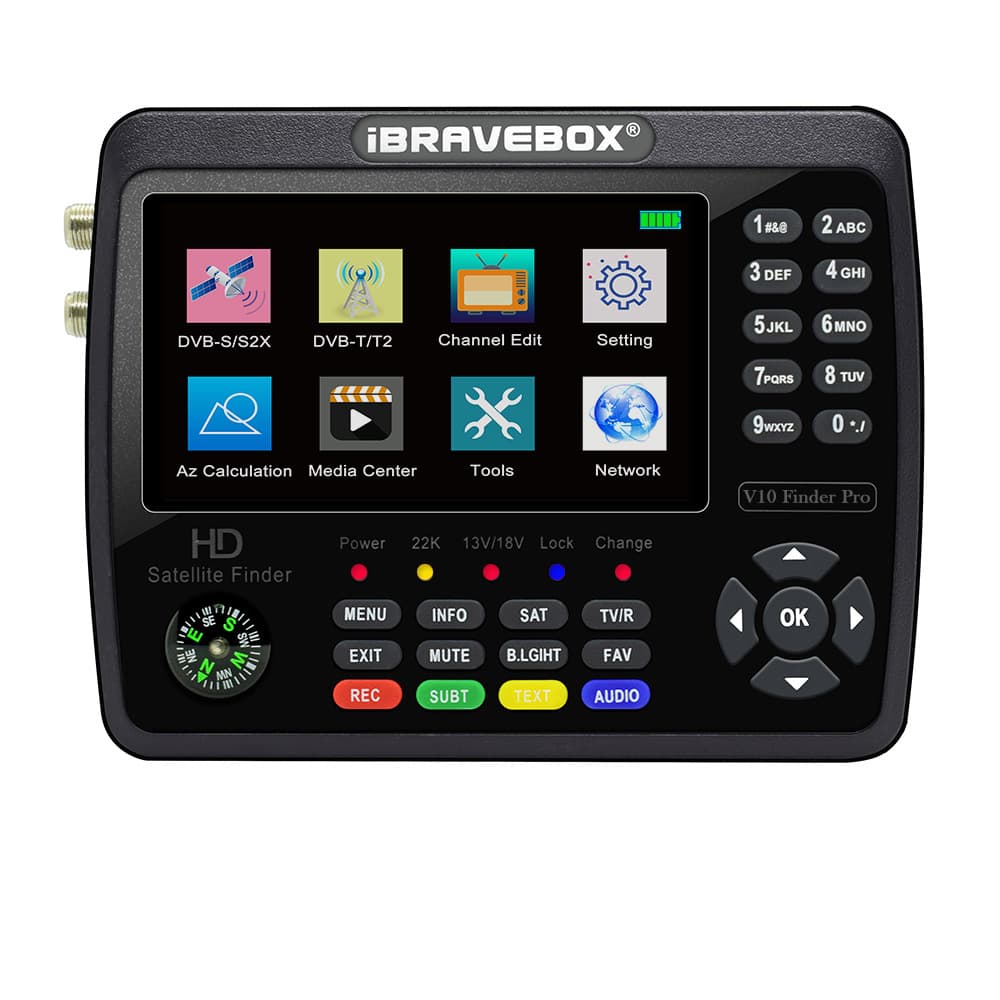 Cross-border spot instrument iBRAVEBOX V10 Finder Pro H.265 star finder V8 Finder