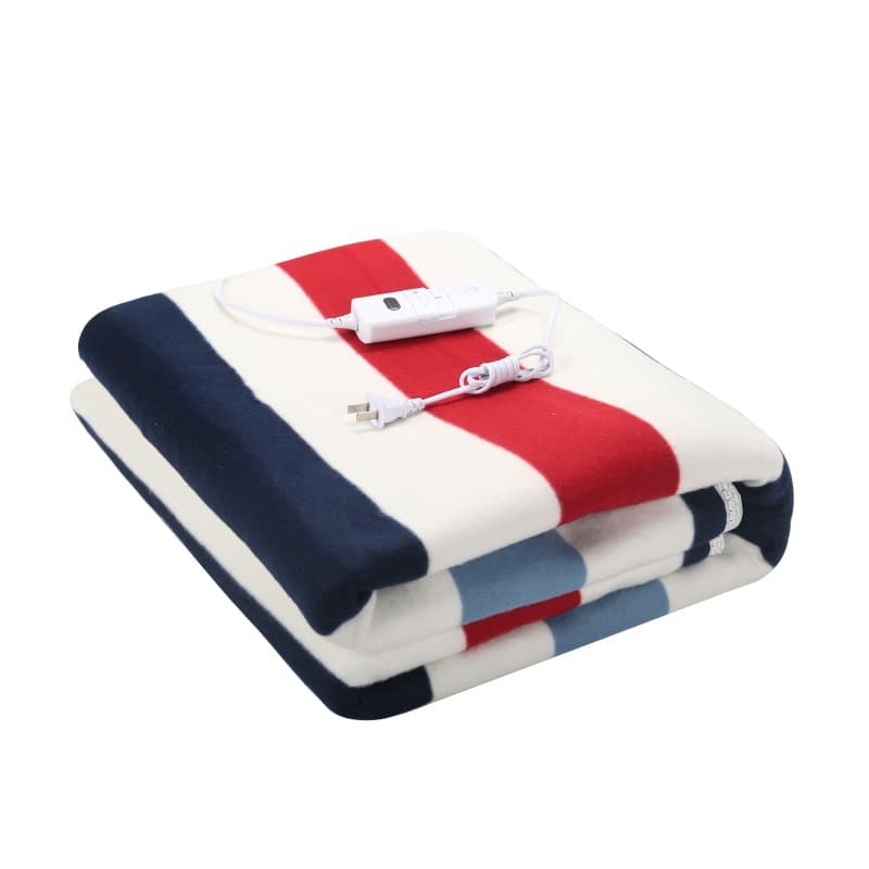 US/EU/UK/TW Standard Voltage 110V Electric Blankets, Striped Design, Drop Shipping, Cross-border Amazon Distribution