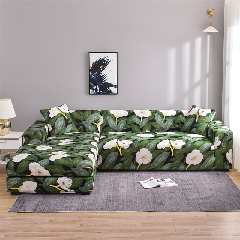 Color printed sofa cover universal high elastic sofa protective cover sofa cover all-inclusive sofa cushion seat cover