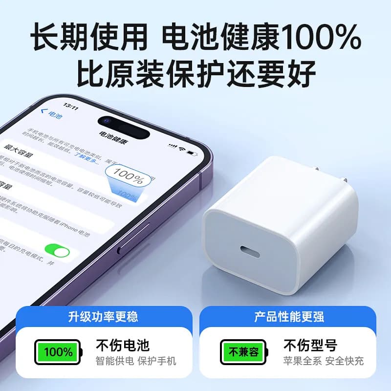 Compatible with Apple iPhone Cable Set 35W Charger 30W PD Fast Charger for iPhone 14/15