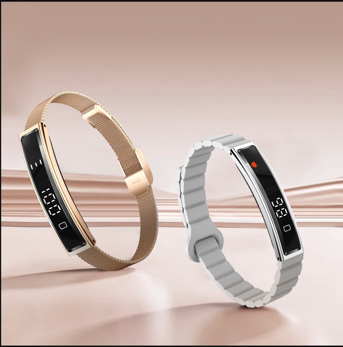 New cross-border B3 smart bracelet with heart rate, pedometer, sleep monitoring, blood oxygen monitoring, menstrual cycle health reminders, and waterproof design.