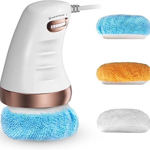 Cross-border Handheld Body Shaping Massager Multi-function Fat Burning Machine Multi-head Cloth Cover Home Vibration Massager Fat Burner