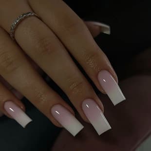 Cross-border French-style press-on nail tips, medium-long length nail tips, dedicated press-on nail tips, false nails