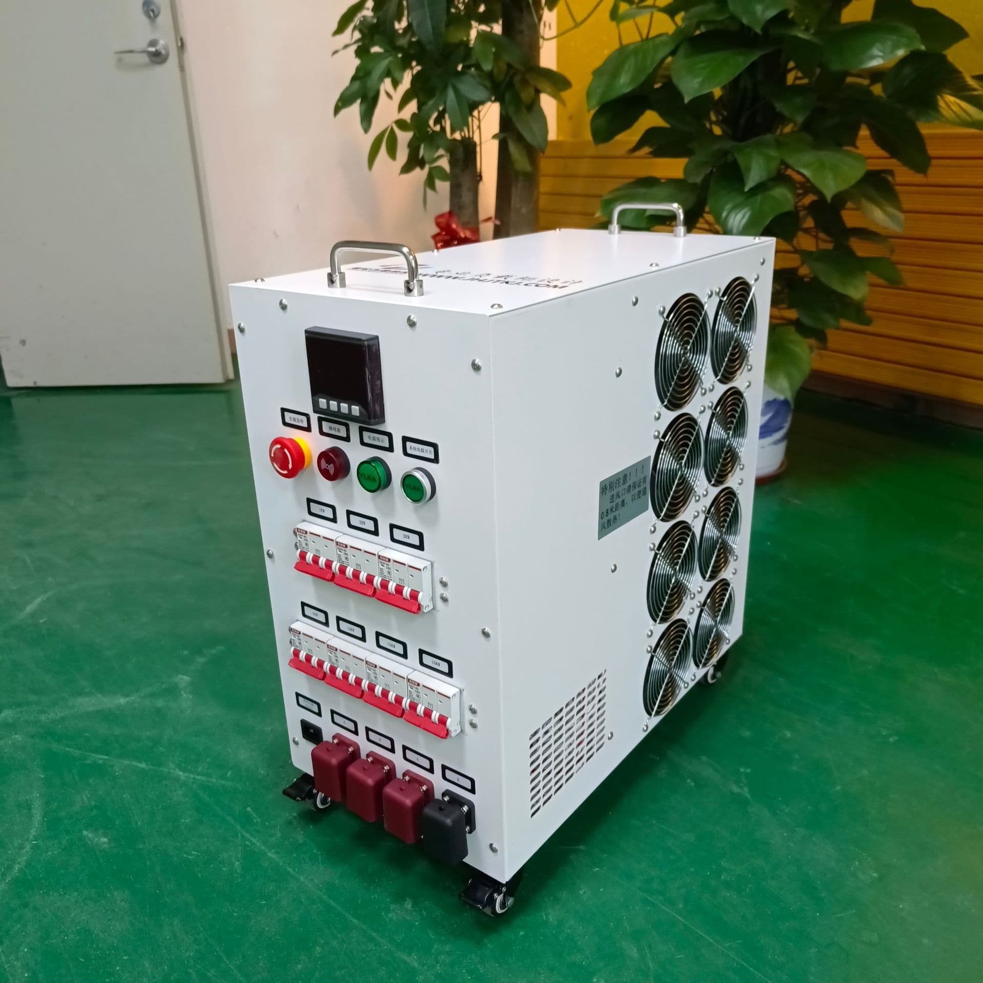 Jianhong 50KW Outdoor Power Supply Solar Inverter Energy Storage Generator Test AC380V Adjustable Load Cabinet