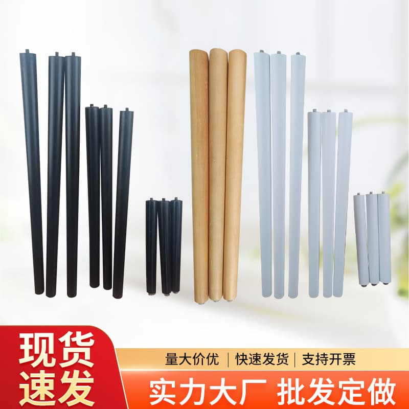 Factory wholesale poplar wood table leg brackets, solid wood coffee table support legs, raised sofa legs, cabinet coffee table desk wooden legs