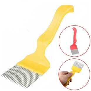 Amazon Hot Selling Beekeeping Uncapping Fork 21-Pin Straight and Curved Needle Uncapping Fork Multiple Specifications Beekeeping Tool Wholesale