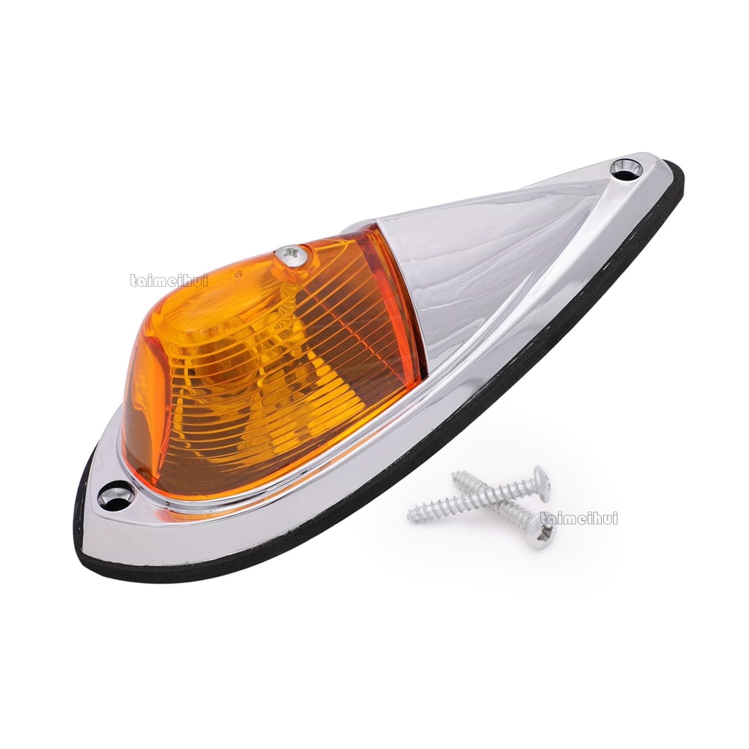Cross-border Marker Light Roof Warning Light Turn Signal Assembly for Trucks, SUVs, Trailers - Yellow LED