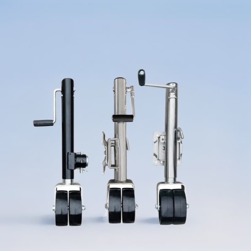 Overseas Hot Sale 6 Inch 1500 LBS Side Crank Dual Wheel Yacht Trailer Guide Wheel Bulk Order Discount