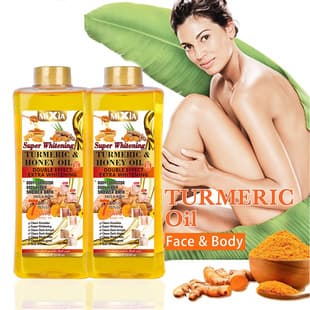 Cross-border MIXIA Massage Oil Coconut Turmeric Honey Massage Oil Spa Oil Argan Oil Turmeric Oil Beauty Salon