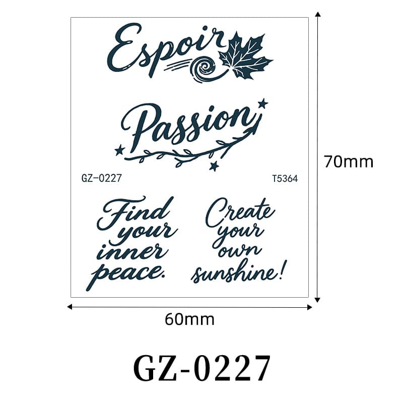 Cross-border Juice Herbal Pattern Temporary Tattoo Stickers Waterproof Long-lasting Fresh Simulated Tattoo Disposable Custom