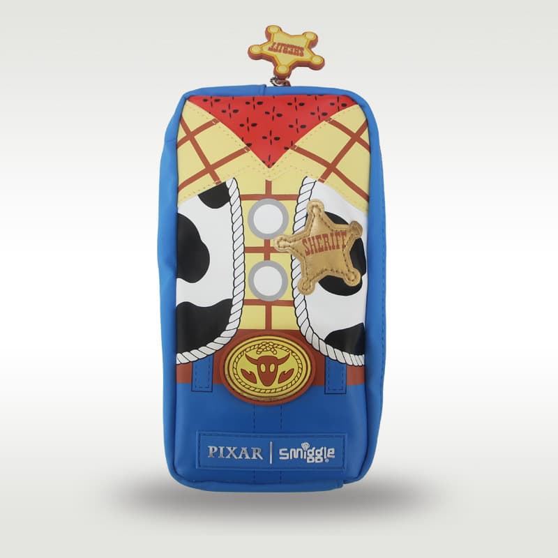 Smiggle Pencil Case Toy Story Multifunctional Stationery Bag for Kids, Cartoon Pencil Box