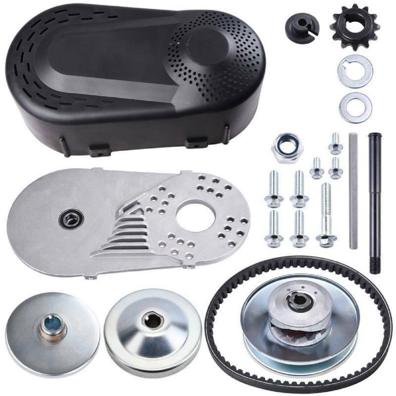 GoKart clutch go-kart continuously variable transmission GX160 gasoline engine 3/4 ?bore 40/41/420
