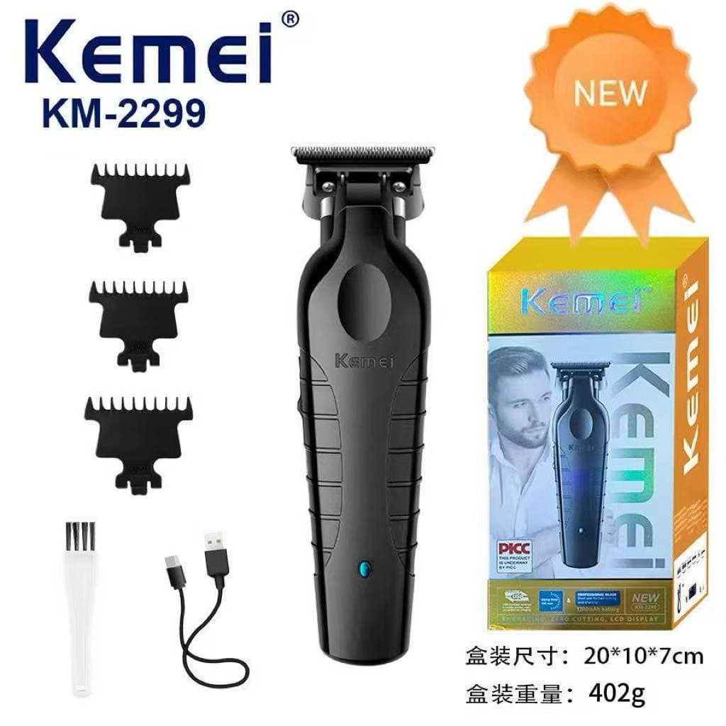 Kemei Hair Clipper KM-2299 USB Hair Trimmer Engraving Clipper Barber Salon Hairdressing Tool