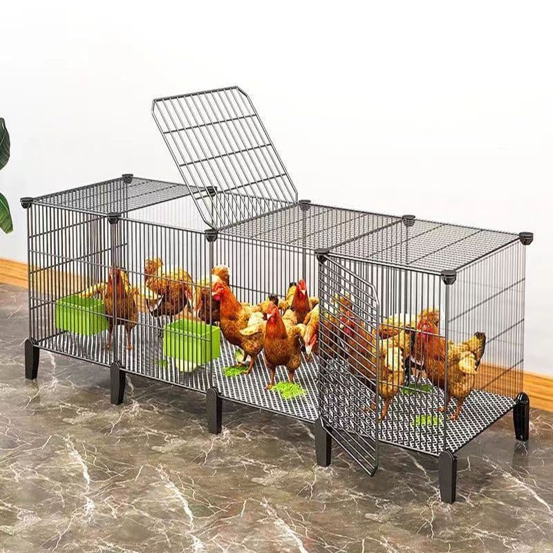 Indoor Chicken Cage, Specialized Poultry Display Cabinet, Duck Cage, Large Chicken Coop, Quail Breeding Box