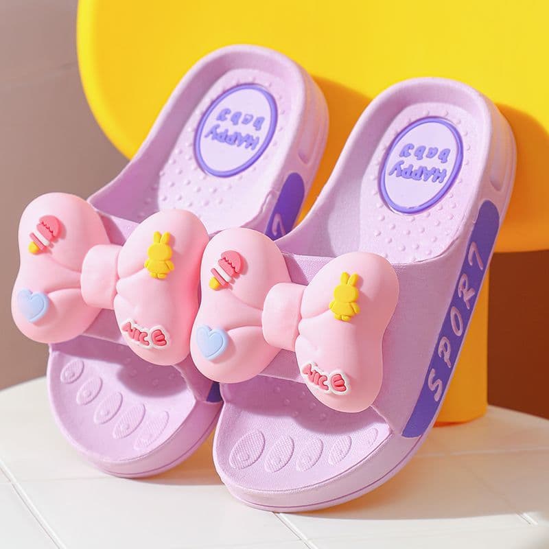 Children's slippers 6 to 12 years old, children's summer home soft-soled non-slip baby summer slippers for boys and girls