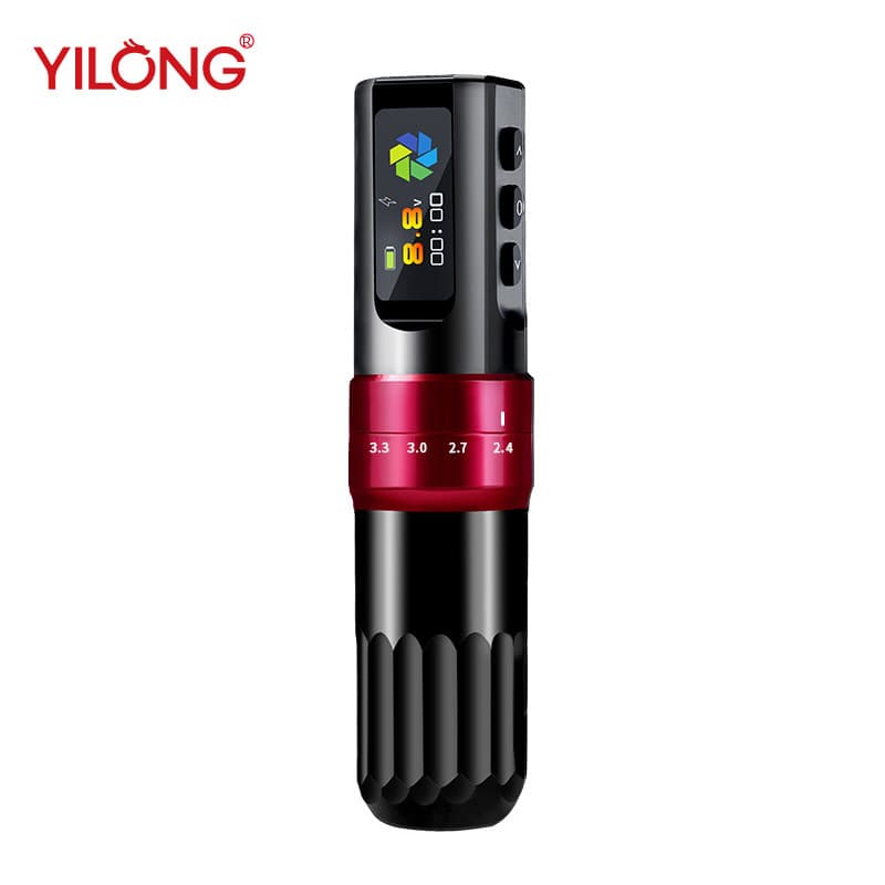 Yilong F3 wireless tattoo pen tattoo machine set lithium battery coreless motor machine tattoo tattoo equipment
