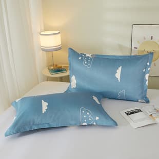 Skin-Friendly Wide Edge Envelope Printed Pillowcase 48x74cm One Piece Random Pattern