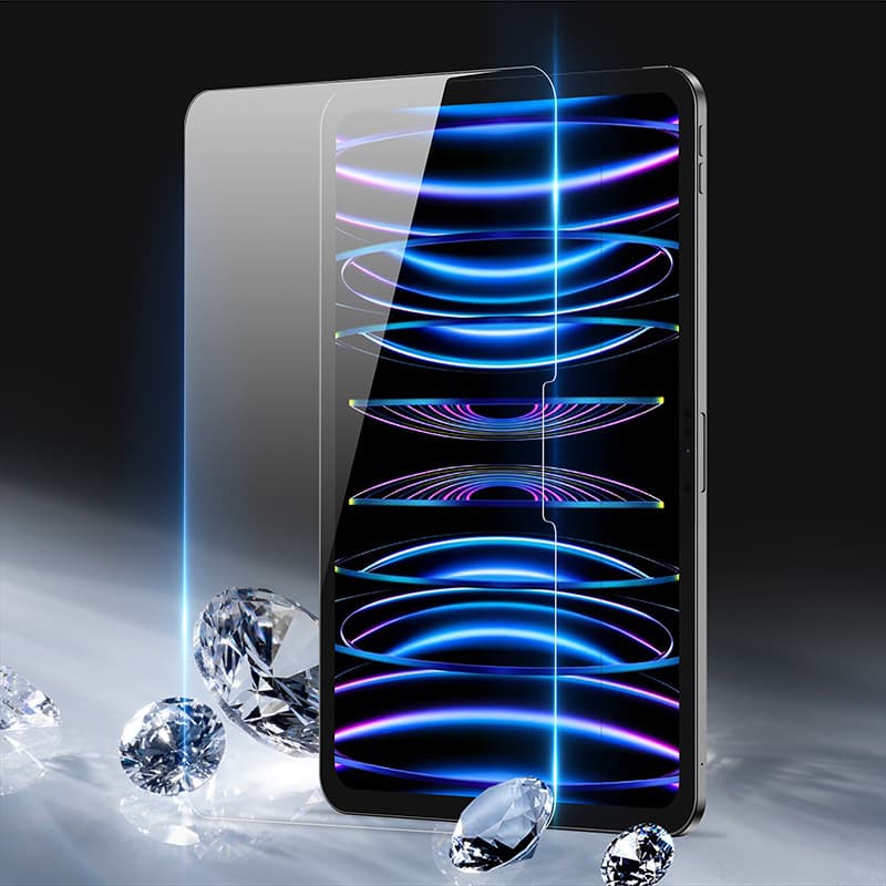 Wholesale Tempered Glass Screen Protector for iPad Pro 11, HD Clear Anti-Fingerprint, iPad Air 13 Protective Film