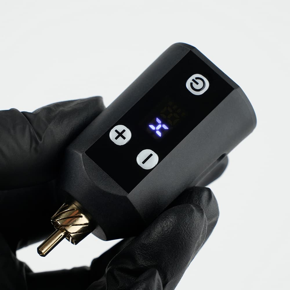Long Artist Tattoo Equipment Rainbow Wireless 1 Tattoo Wireless Power Supply RCA Tattoo Power Supply Battery Mobile Power Bank