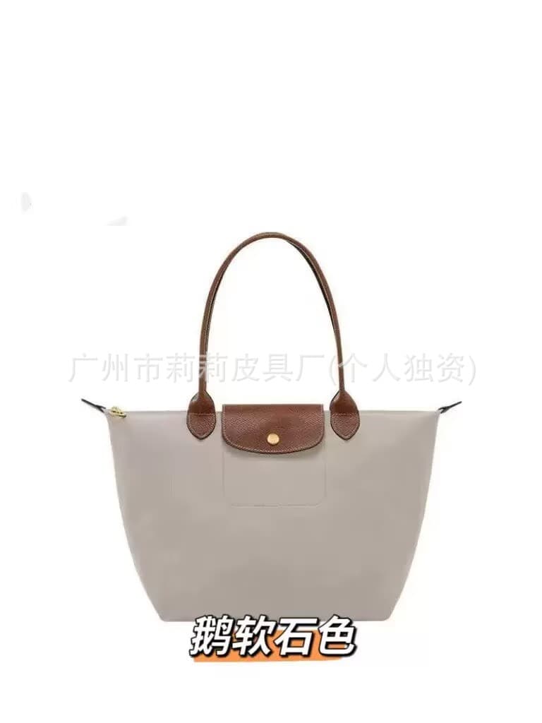 Original quality dragon-pattern nylon tote bag for women, handbag, foldable dumpling bag, large capacity shoulder bag, lightweight