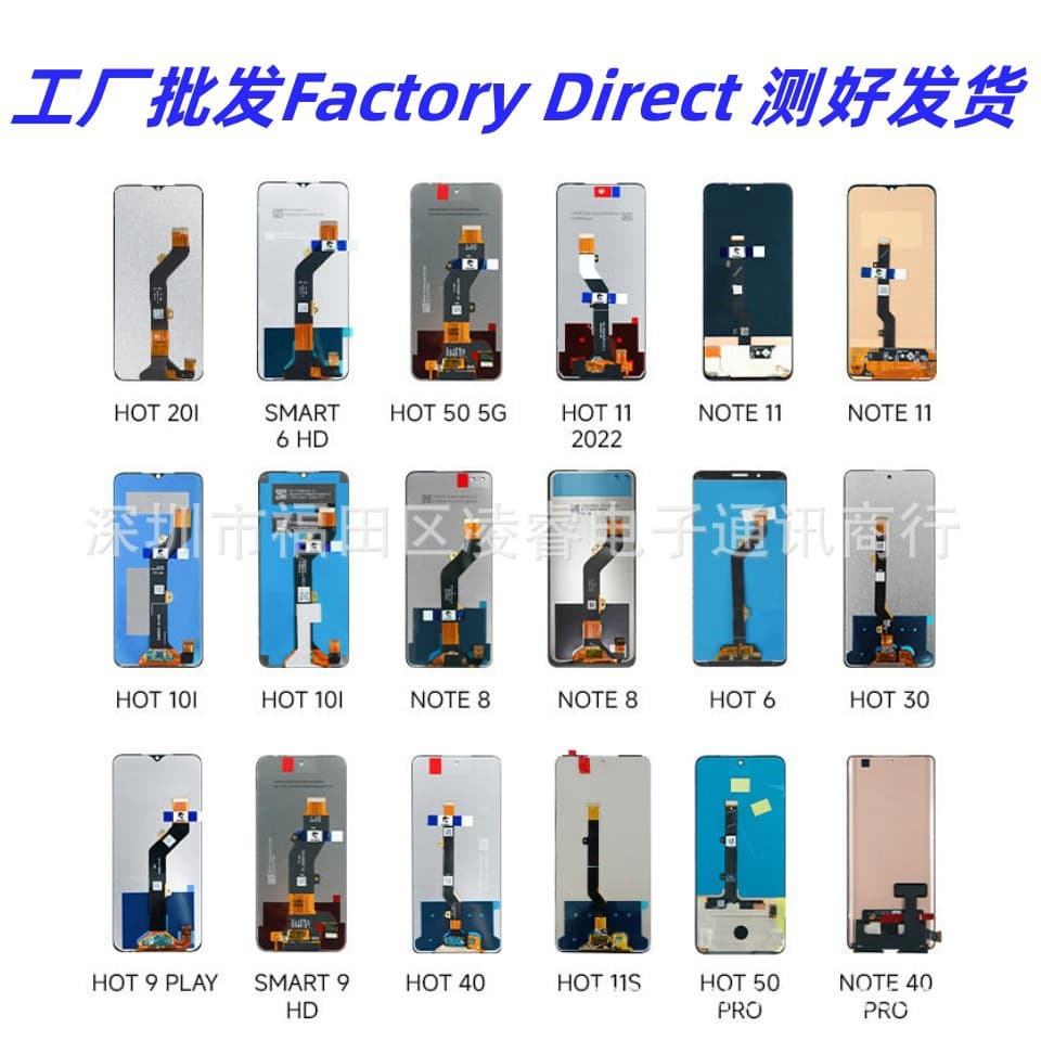 Compatible with Tecno Infinix Smart 9 HD Screen Assembly Hot 20i X6515 LCD Display Inner Screen